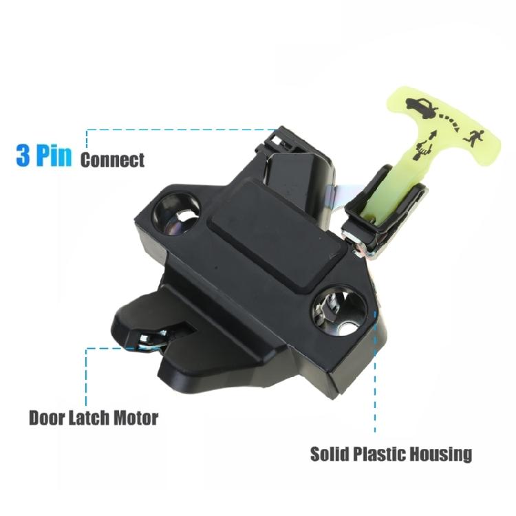 Precision Fit Tailgate Lock Actuator Car Boot Lock Mechanism 64600-0600 Provides Enhances  Vehicle Security for Vehicle