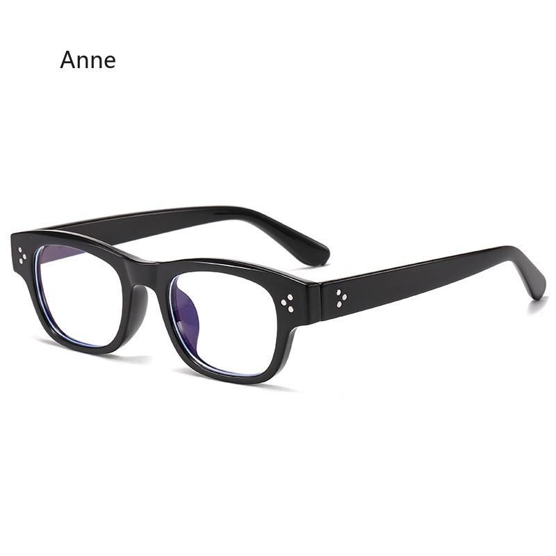 Fashion Blue Light Filter Glasses Rectangle Frame Digital Screen Protection Eyewear for Office Work/Study Clear Óculos