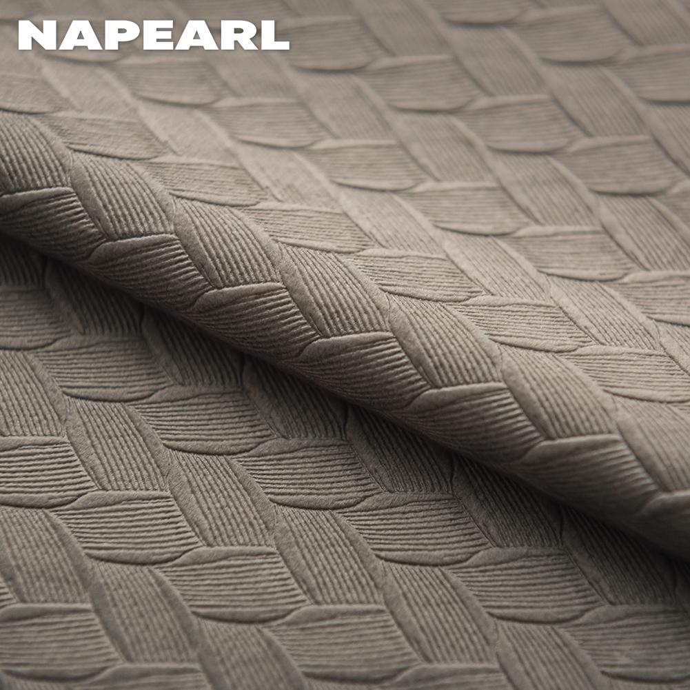 1PC NAPEARL 70-80% Blackout Simple and Elegant Textured Curtains Solid Color Soft Polyester Curtains for Living Room Bedroom Home Decor