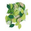 200Pcs Artificial Green Leaves High Simulation Exquisite Details Various Colors Simulation Green