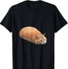 Women Funny Baguette Cat T Shirt Bread Cat Meme Print Short Sleeve O Neck Casual Tops Black Summer Streetwear Daily Wear