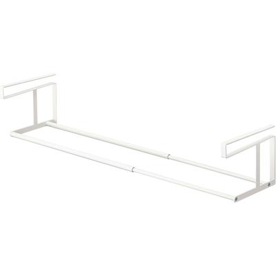 Yamazaki Floating Extendable Shoe X X Tower Extendable Shoe 5631 (Yamazaki Industries) Rack, White, Approx. W45.5~80 D20.5 H15.5cm, Series, Rack,