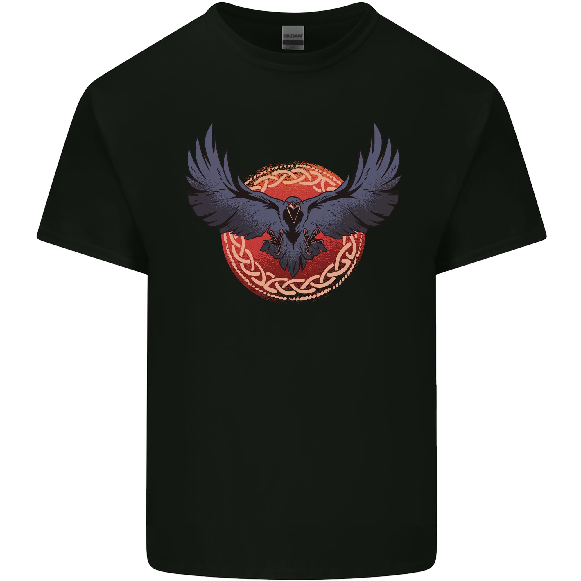 Dark Raven Norse Vikings Unisexs Light Cotton TShirt S