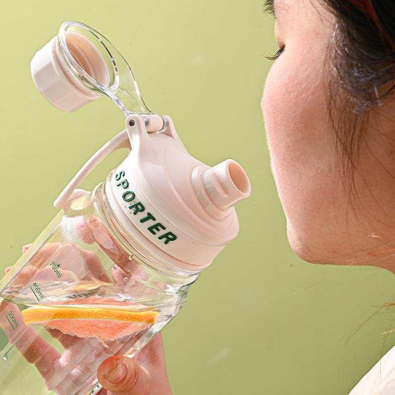 Travel Plastic Water Bottle for Sport Outdoor Portable BPA FREE Drinking Bottles Kettle Waterbottle with Filter 700 850ml