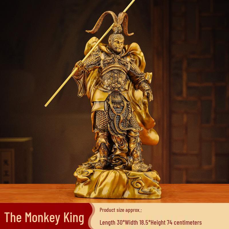 

Sun Wukong Monkey Buddha Figurine for Home or Office Decor