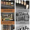 Nordic Foldable 3-Tier Countertop Spice Rack