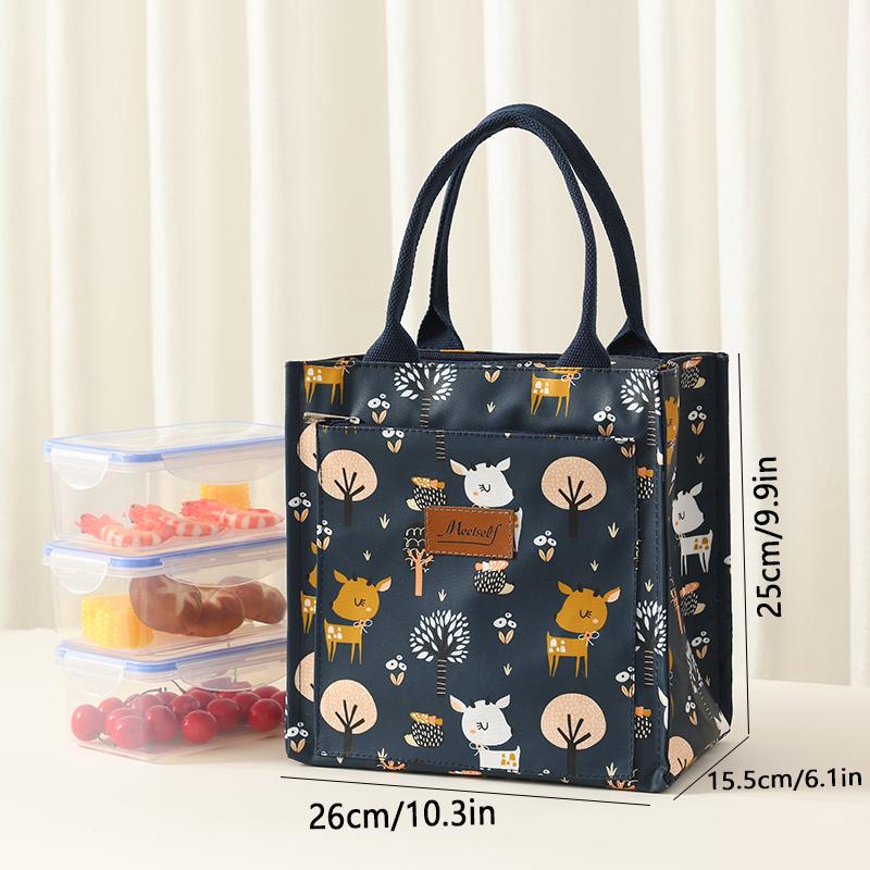 

Простая и термоизолированная сумка для ланча, сумка для ланча ручной клади большой вместимости