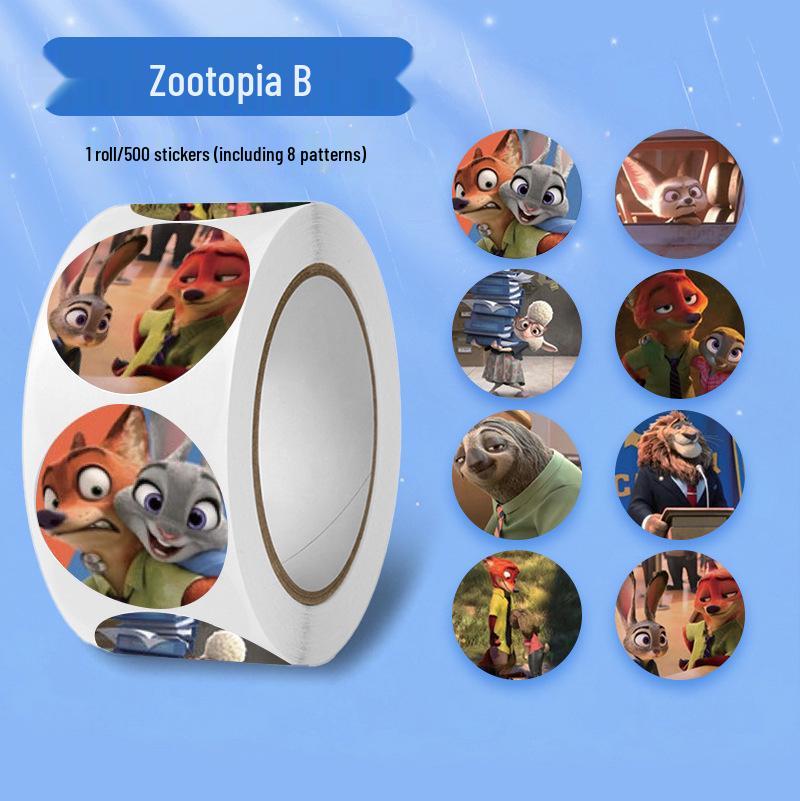 500 Classic Mountain & Sea Roll Stickers: Creative Sand Painting Cartoon for Fun DIY Journals