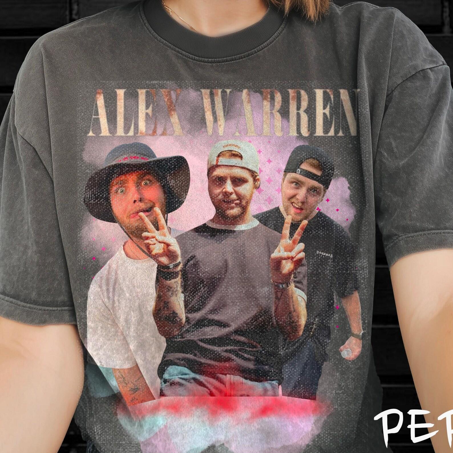 Alex Warren Funny Tee, Alex Warren Merch, Alex Warren Shirt, Merch 2026 Alex Warren, Vintage Oversized Shirt, Alex Warren Fan Gift 2XL