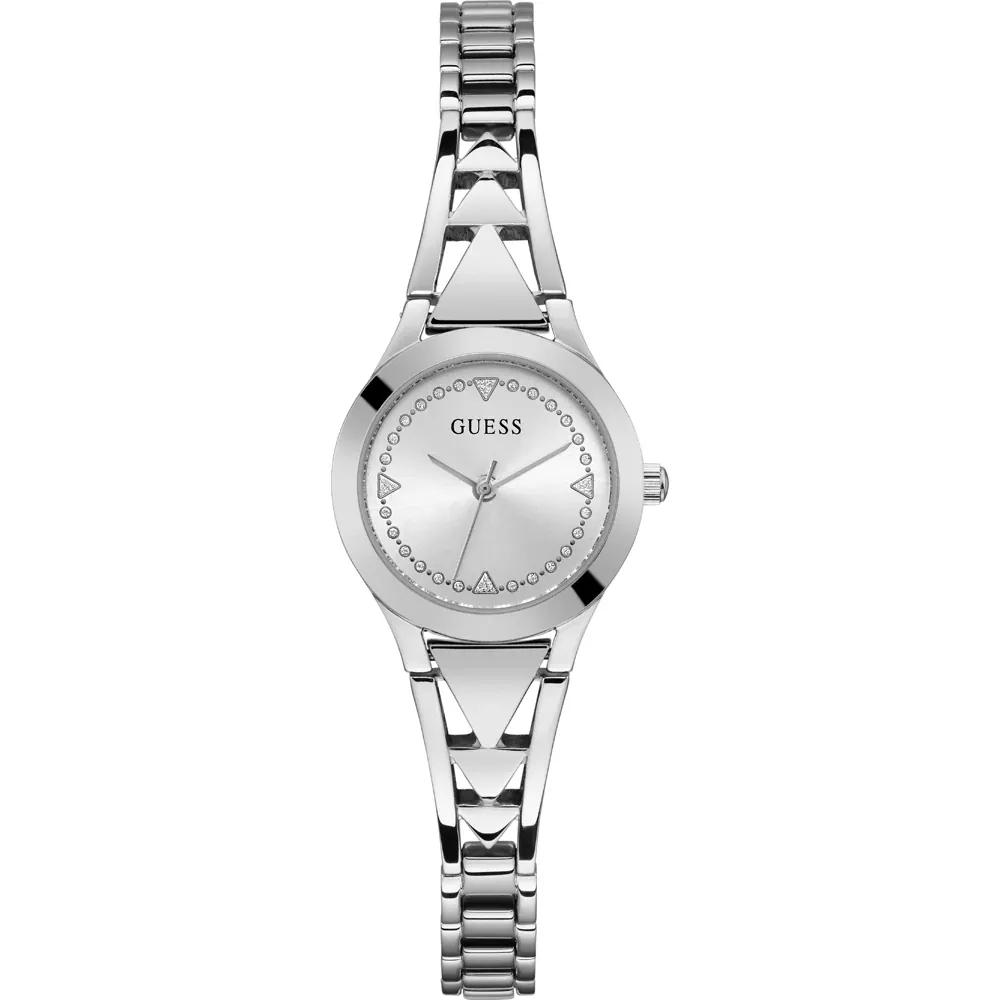 GUESS Tessa Silver Stainless Steel Ladies Quartz GW0609L1 серебряный