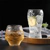 BORREY 500ML Hammer Pattern Glass Coffee Tea Cup Cold Drink Mug Milk Beer Fruit Juice And Wine Glasses Whiskey Vodka Tumbler Cup