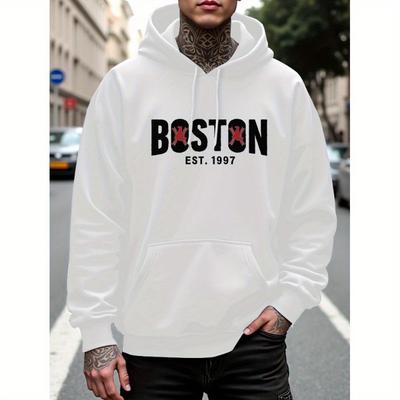 Ideal for Active Lifestyles & Casual Outings, Men's Hooded Sweatshirt