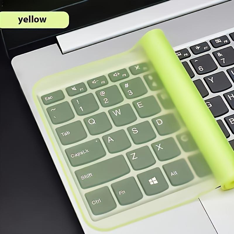 Silicone Laptop Keyboard Cover Protector Skin for 14/15.6 Inch Laptops, Dustproof and Waterproof