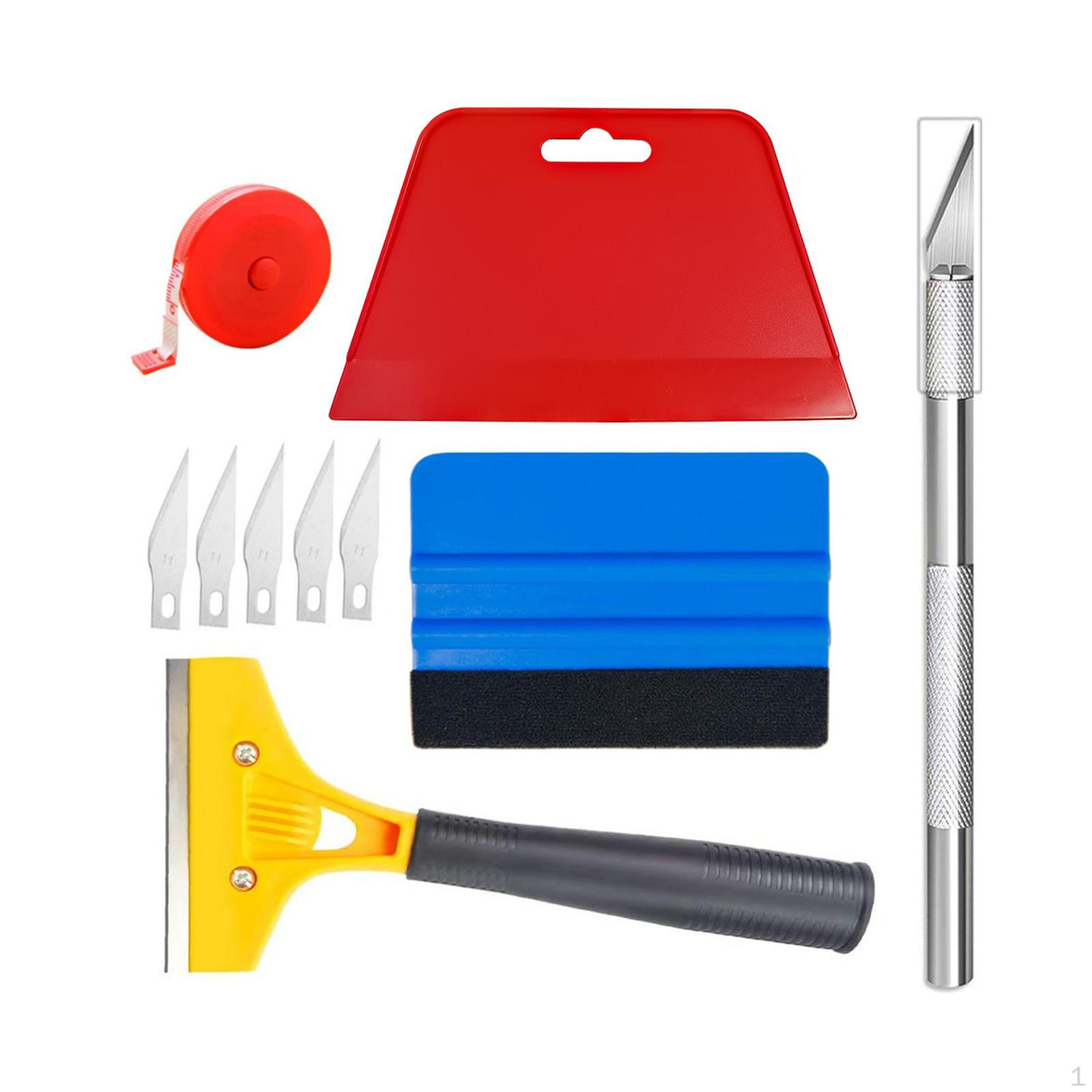 

Window Tint Application Tools Squeegee Utility Knife Vinyl Wrapping Tool Set