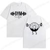 Funny Gym Life T-Shirts for Women Workout Summer Short Sleeve Tees Motivational Positive Tees Cute Exercise Fitness Tops