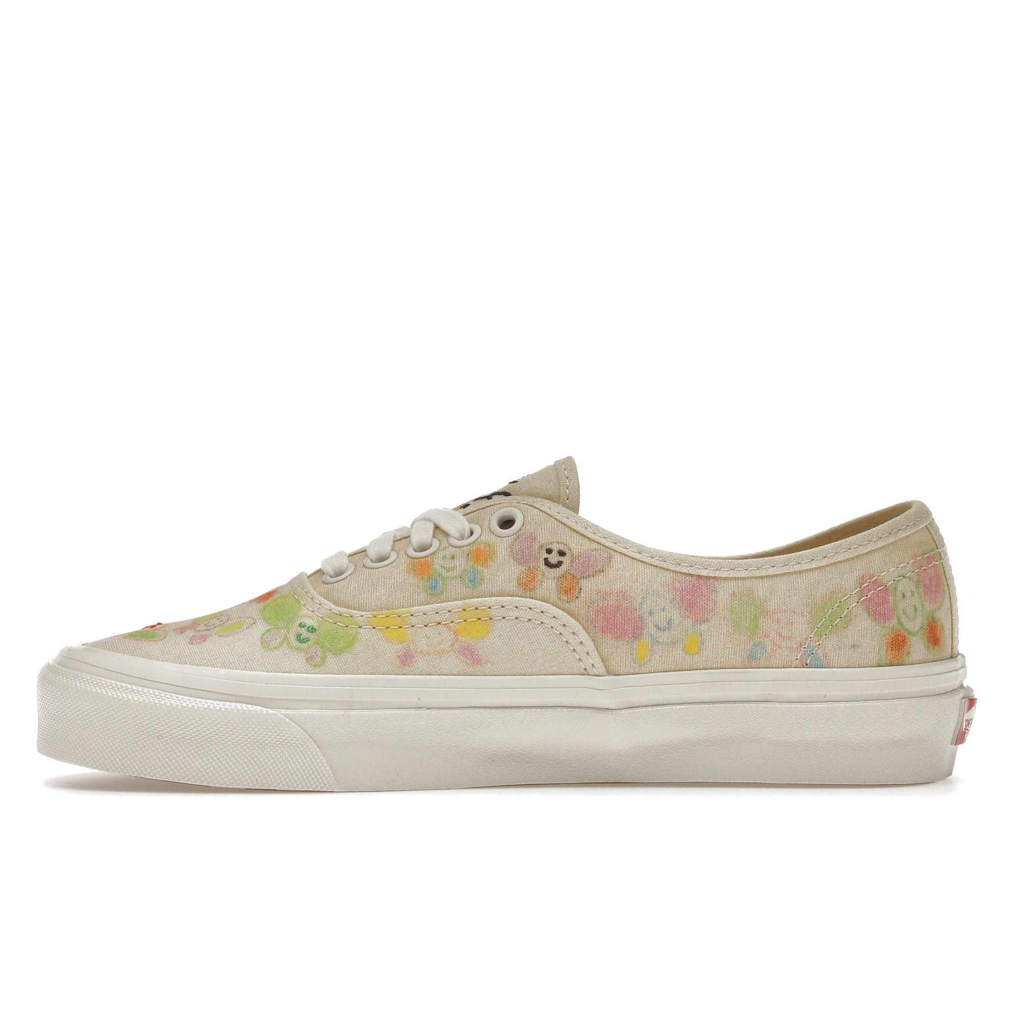 Sandy Liang x Vans Authentic 44 DX Scribble Унисекс Кроссовки Кремовый Натуральный — фото 5