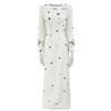 High-End Beaded Rhinestone Fitted Evening Gown