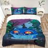 Set Biancheria da Letto 3 Pezzi Cacciatori di Demoni K-Pop Include 1 Piumone + 2 Federe, Senza Imbottiture per Cuscini, Morbido Confortevole, Leggero Traspirante,
