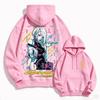 Cyberpunk Edgerunners Grafik Hoodies Herbst Winter Herren Manga Vintage Übergroß Unisex Streetwear Trendig Sport Grafik Y2k Kurze Ärmel Klassisch