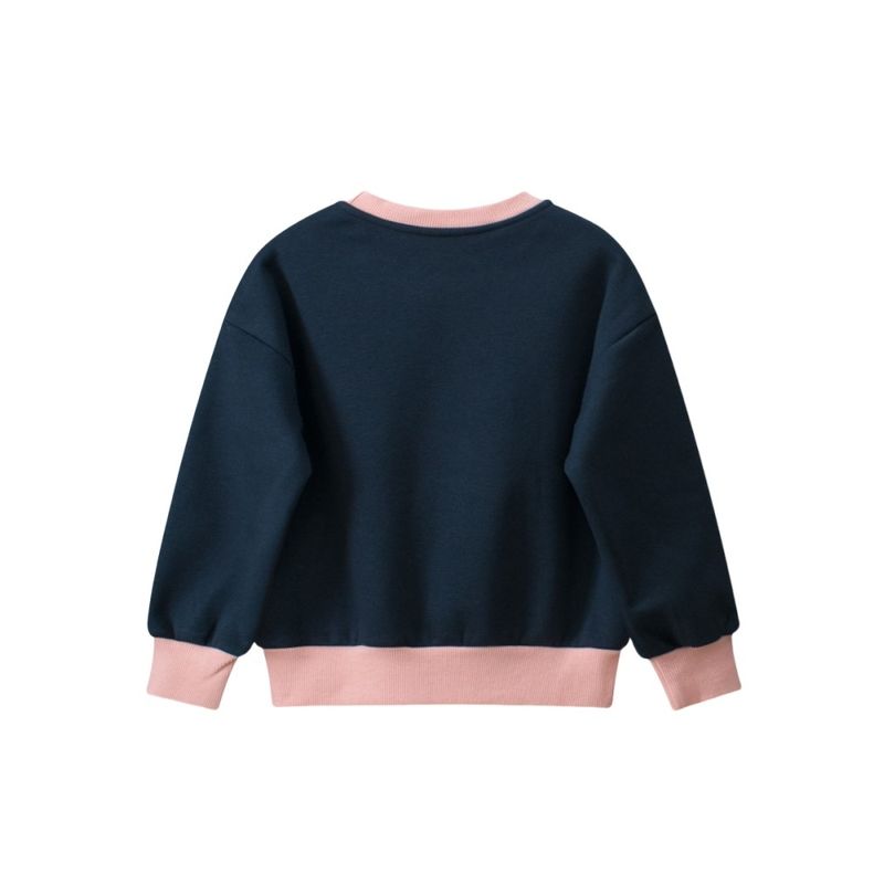 27home Small Children's Clothing Children's Fleece-Lined Sweater Girl Polar Fleece Pullover Autumn and Winter Baby Girl Strawberry Clothes