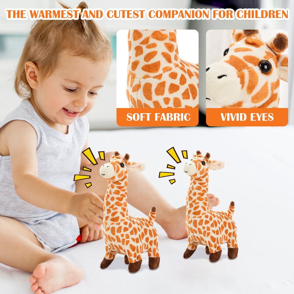 Giraffe Singing Toy Baby Creative Doll Has Childlike Interest