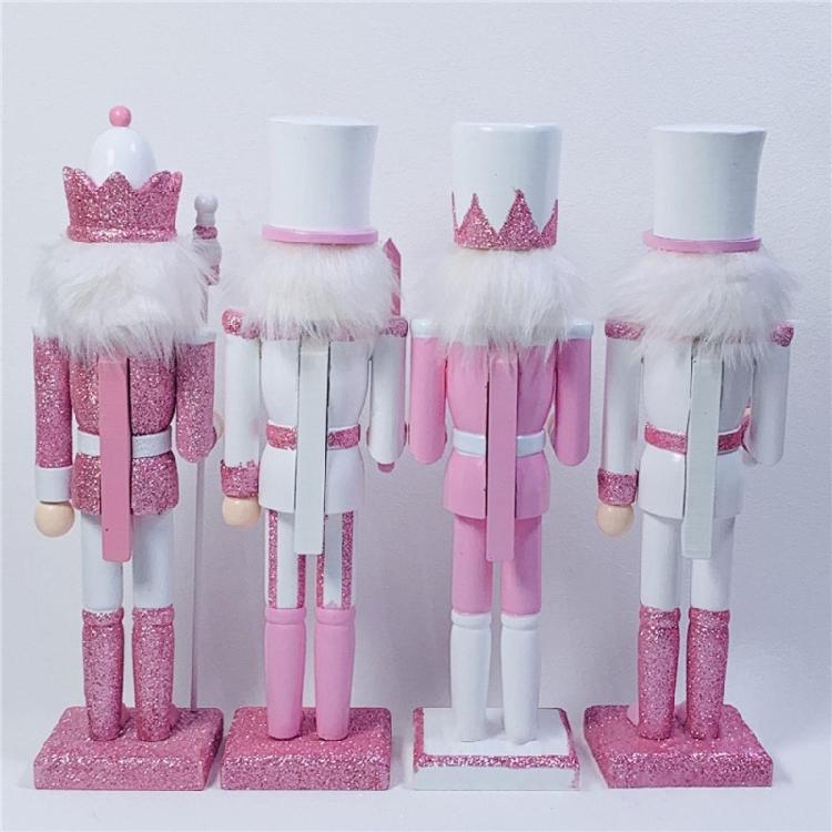 Nutcracker Soldier King Christmas Decor for Indoor Tabletop Desktop Holiday Home