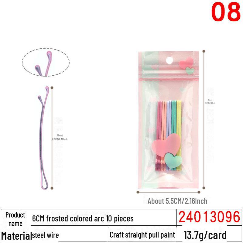 

6 см японские и корейские заколки для волос карамельного цвета - стиль HyunA, независимая упаковка