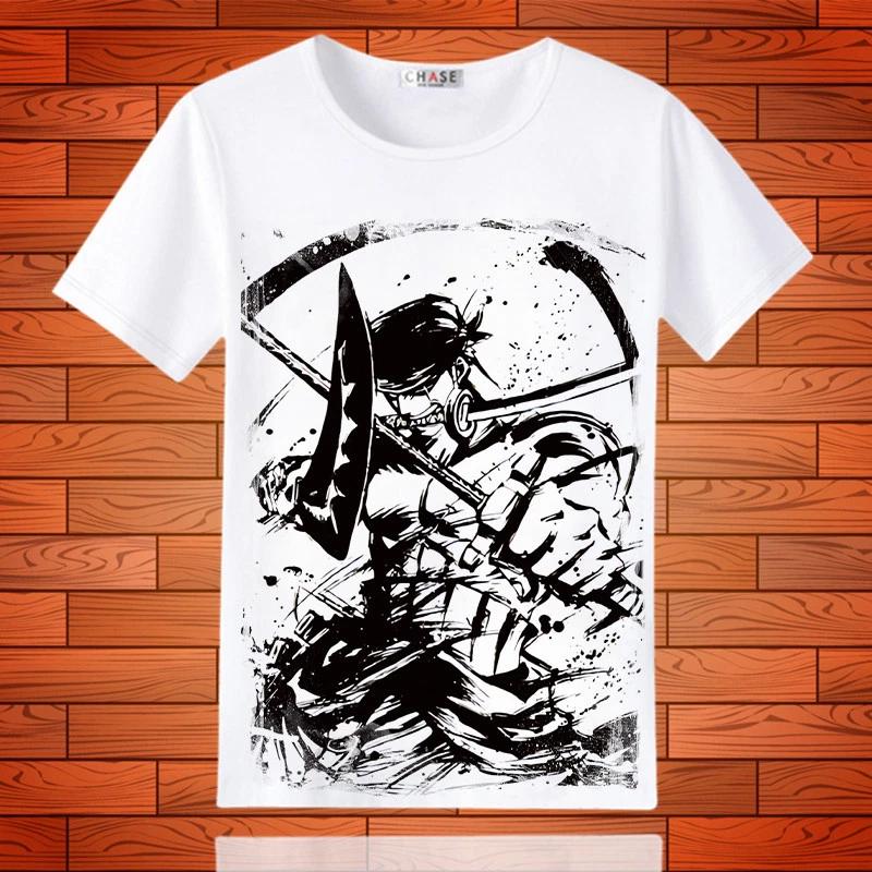 Cosplay One Piece Zoro Anime Manga T-Shirt Shirt Costumes Polyester New S