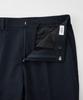 STCO Texture Polyester Soft Slacks_Navy (Straight Fit)_Spaxb06Csn