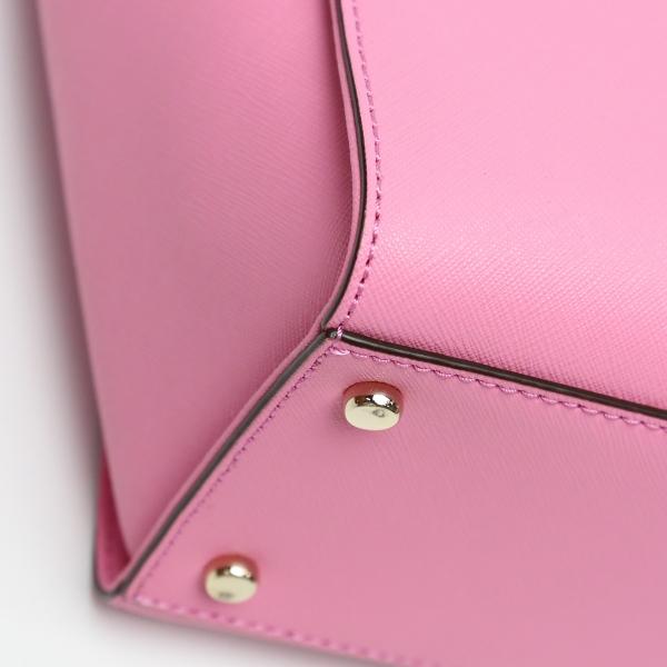 Kate Spade With Shoulder Strap Leather Handbag Leather Pink Women Used