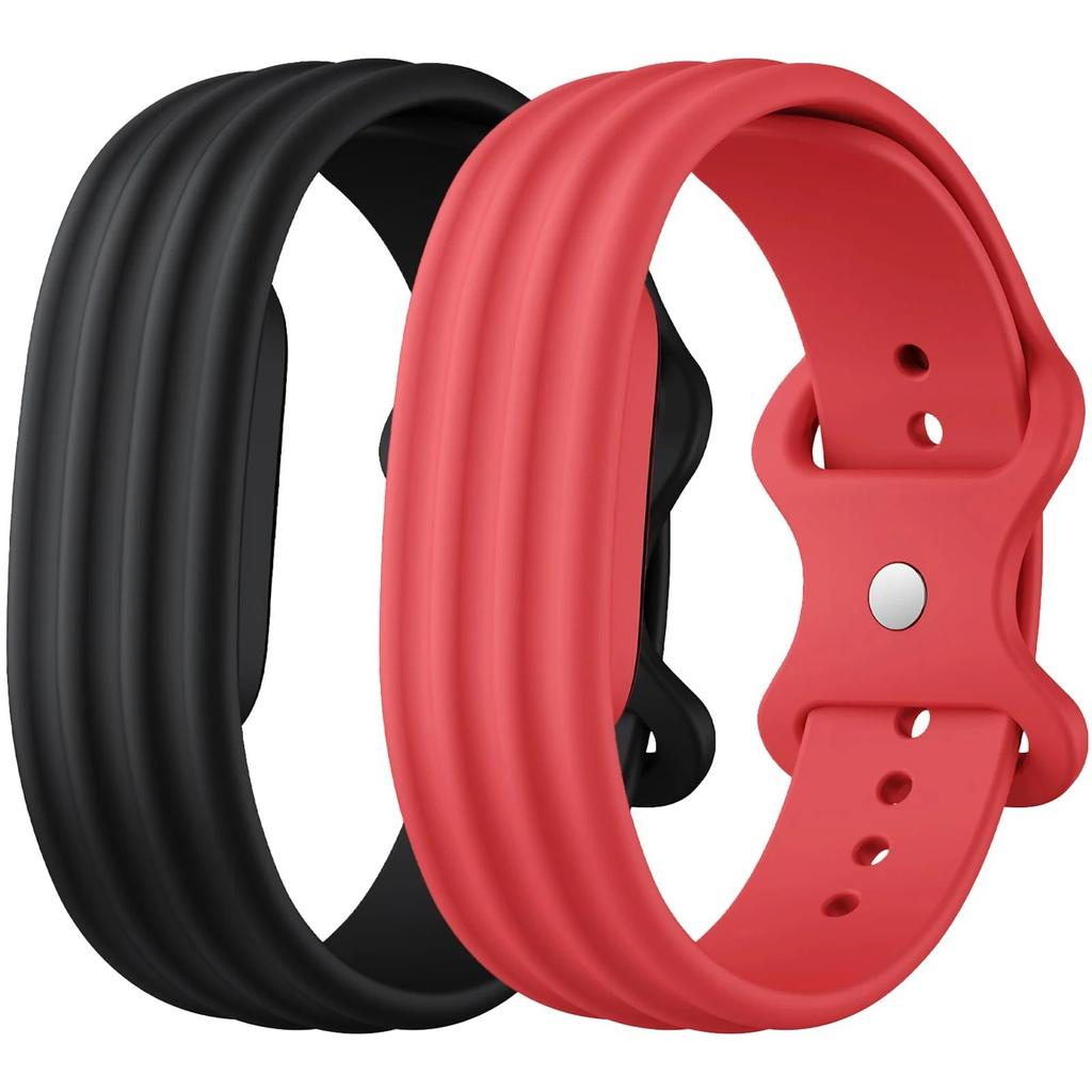 Sport Nylon Watch Strap For Google Fitbit Air Bands Loop Bracelet Breathable Wristband Replacement For Fitbit Air Band Silicone 3