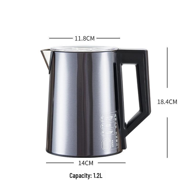 Stainless Steel Electric Kettle with Tea Dispenser