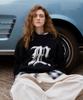 LMC Gothic Logo Brush Round Knit Black