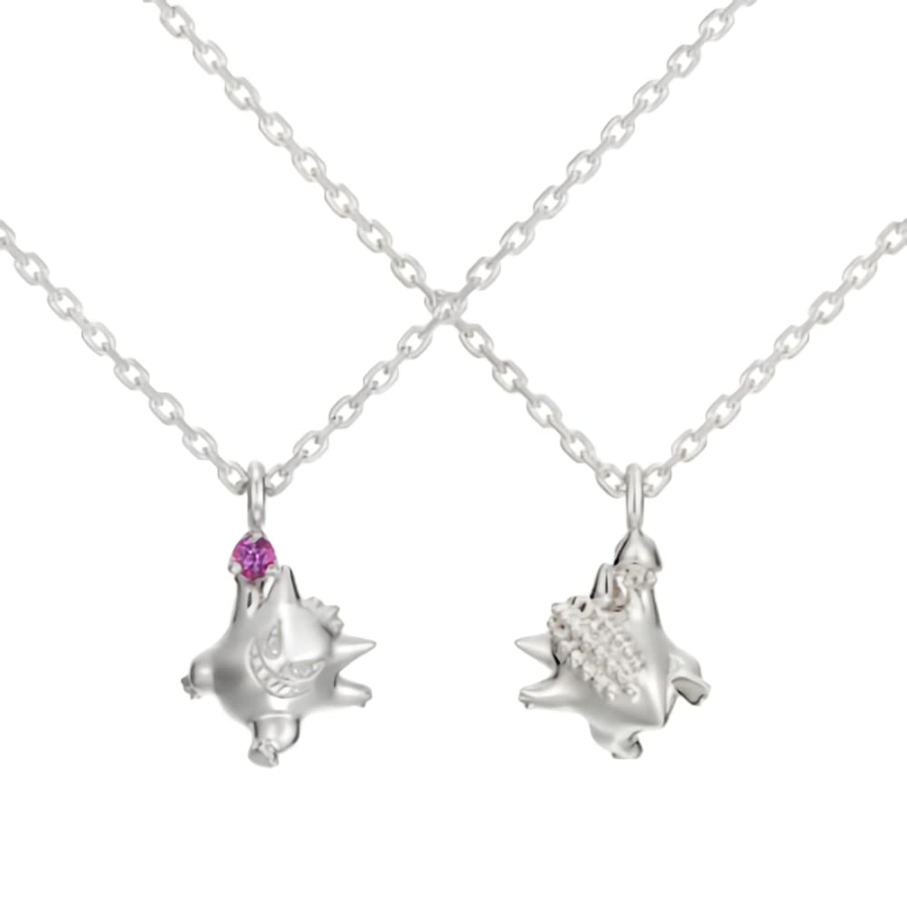 

Pokemon Gengar Necklace Silver Unisex Men Women Gift [U-Treasure]