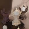 Beautiful Resin Candle Holders Silicone Mold  Silicone Mold for Talon Candlesticks Decorative Candle Holder Moulds