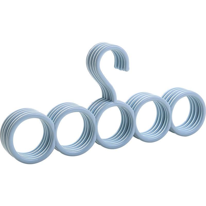 Scarf Hanger and Belt Storage Rack Used for Neckties Belts Scarves Space Saving Multi-purpose Storage Rack Clothing Organizer