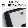 Seiko Sangyo EXEA Exterior License Plate Frame Set Carbon EX-189