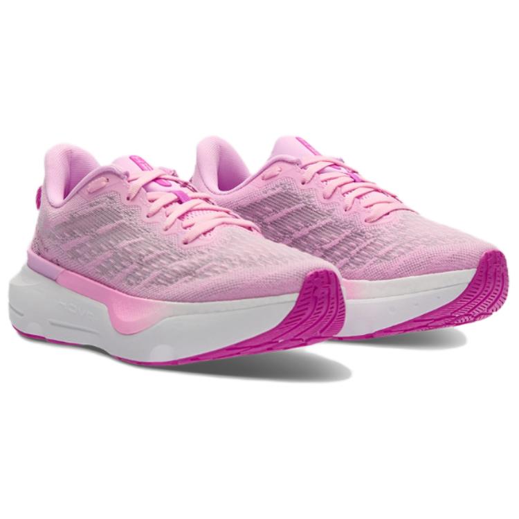 Under Armour Infinite Pro Comfortable Trendy Low-Top Long Distance Running Shoes Women sneaker Pink 3027197-600