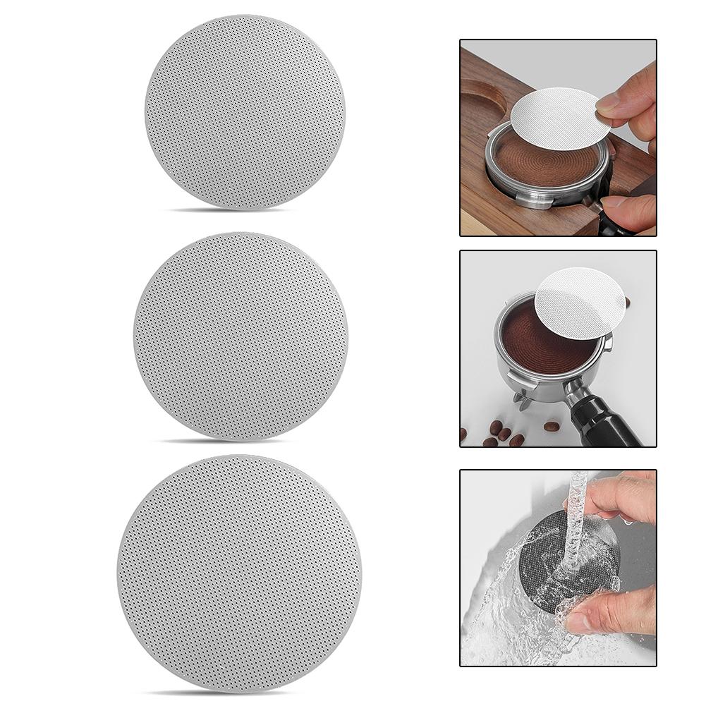 Coffee Portafilter Filter Stainless Steel Filter Espresso Puck Screen