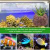 Aquarium Plant Weights 4 Pieces Volcanic Stone Anti-Floating Aquatic Water Plant Fixed Rings For Freshwater Shrimp Pond Pool