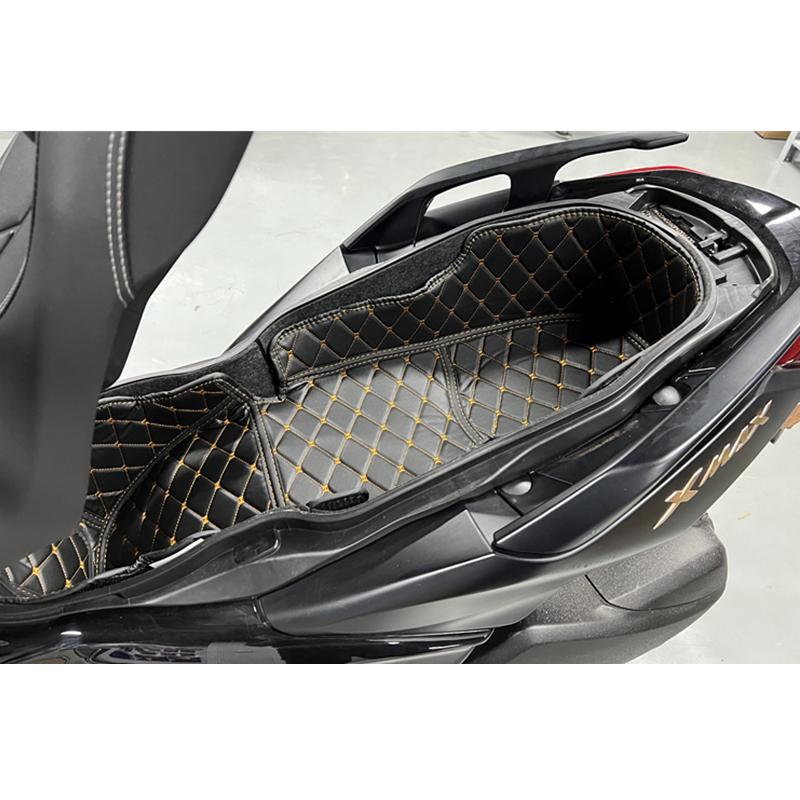For Yamaha XMAX300 XMAX 300 X-MAX300 Motorcycle Accessories Box Liner Protector Seat Storage Luggage Trunk Inner Pad PU
