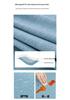 Waterproof Oil-Proof Solid Color Round Tablecloth for Dining, Hotel, and Home