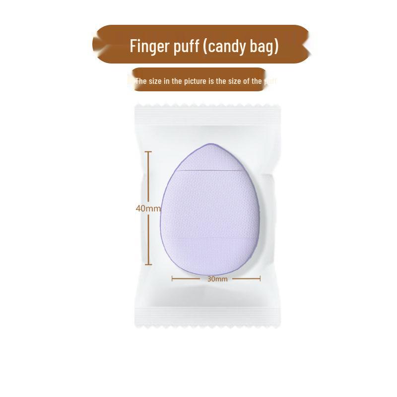 Mini Thumb Puff - Non-Absorbing Cushion Finger Sponge for Foundation and Concealer