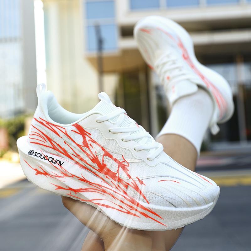 Red Rabbit 9Pro Heartbeat Carbon Board Running Shoes Teen Students Professional Racing Sneakers Men's Breathable Casual Shoes