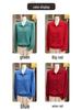 Elderly Women's Pure Wool Knitted Cardigan, Loose Plus Size Outerwear for Spring and Autumn