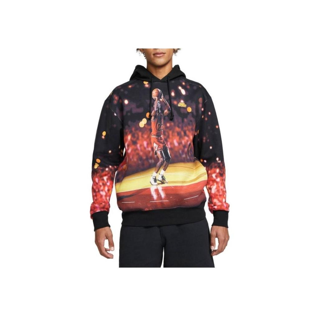 Jordan Jumpman Fleece Pullover Hoodie Black Men Streetwear DC9610-010