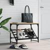 VidaXL Shoe Rack Sonoma Oak 60x30x45 Cm Engineered Wood 833414