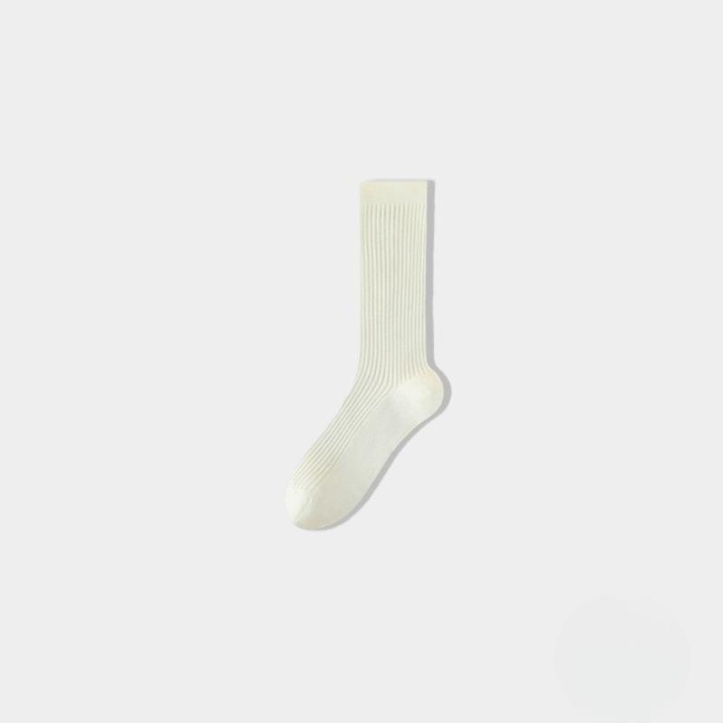 

Женские летние тонкие сетчатые дышащие свободные носки-гольфы 1 pair бежевый