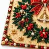 2D Flat Christmas  Painting Kit Acrylic Santa Claus Beads Ornaments  Porch Decoration