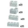 MOC BasePlate 32x32 Classic Building Blocks 32*16 Dots Base Board City Street Classic Assemble Bricks Compatible Brand Kid Toys
